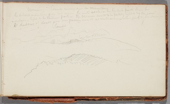 Colour Notes after Turner's Ulysses Deriding Polyphemus von Thomas Cole