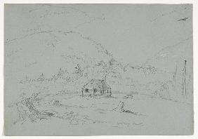 House in Mount Desert 1844
