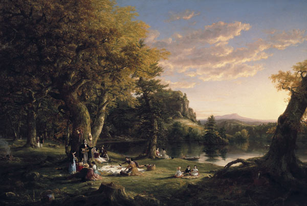 Picknick von Thomas Cole
