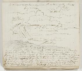 Untitled (atmospheric study with notations) 1825
