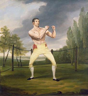 Thomas Belcher, 1810-11 (oil on canvas) von Thomas Douglas Guest