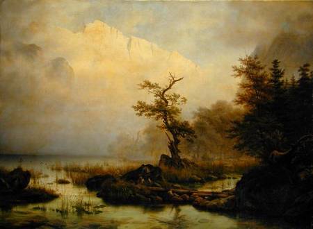 An Autumn Morning at Konigssee von Thomas Fearnley