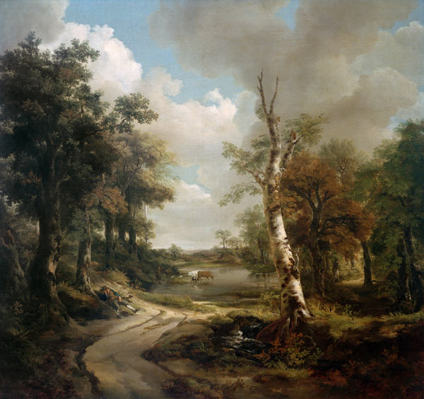 Waldlandschaft Cornard von Thomas Gainsborough