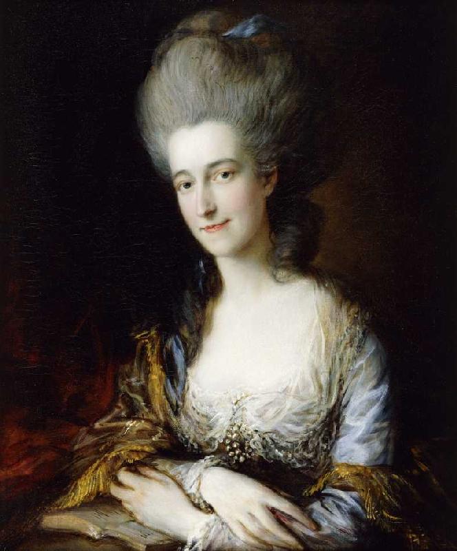 Porträt von Lady Dorothea Eden. von Thomas Gainsborough
