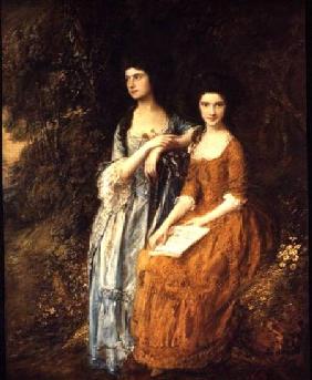 Die Linley Schwestern (Mrs. Sheridan and Mrs. Tickell) 18. Jh.