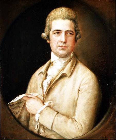 Thomas Linley the Elder (1732-95) von Thomas Gainsborough
