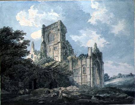 Kirkstall Abbey, Yorkshire von Thomas Girtin