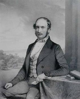 Prince Albert (1819-61), from 'Portraits of Honorary Members of the Ipswich Museum', published by Ge 1851