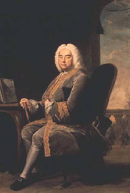 George Frederick Handel (1685-1759) von Thomas Hudson
