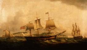 Shipping off Dover 1801
