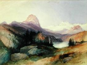 In the Bighorn Mountains 1889  on
