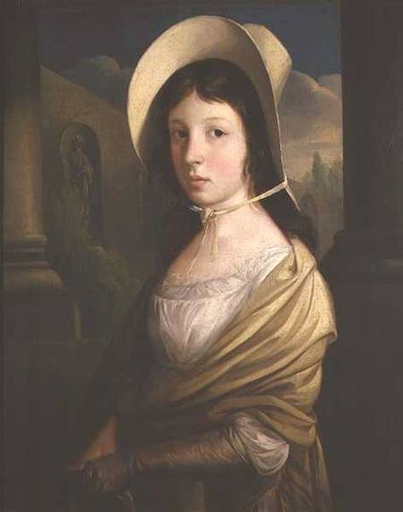 Priscilla Jones, wife of the artist von Thomas of Bath Barker