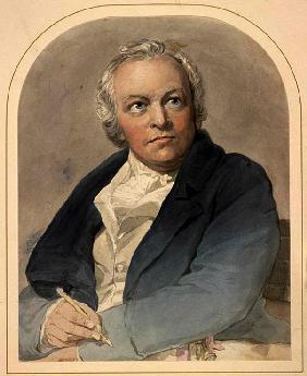 Porträt von William Blake (1757-1827) 1807