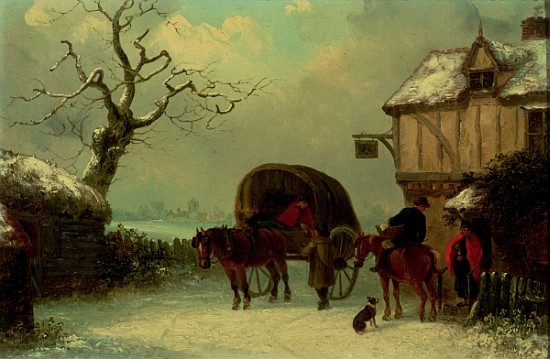 A Wayside Rest - Stopping at the Inn von Thomas Smythe