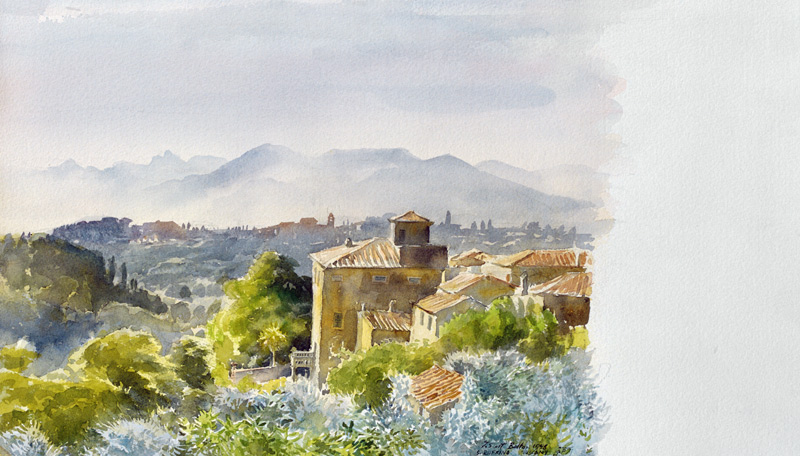 San Ruffino, Casciani, Tuscany von Tim  Scott Bolton