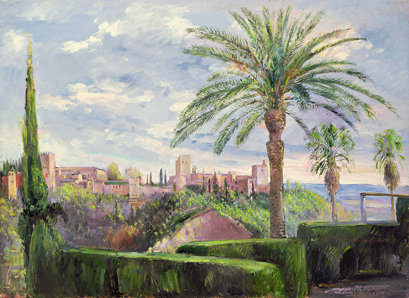 Towards the Alhambra  von Timothy  Easton