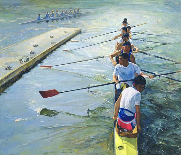 Away from the Raft, Henley  von Timothy  Easton