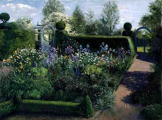 Proclaiming his Territory, 1997 (oil on canvas)  von Timothy  Easton