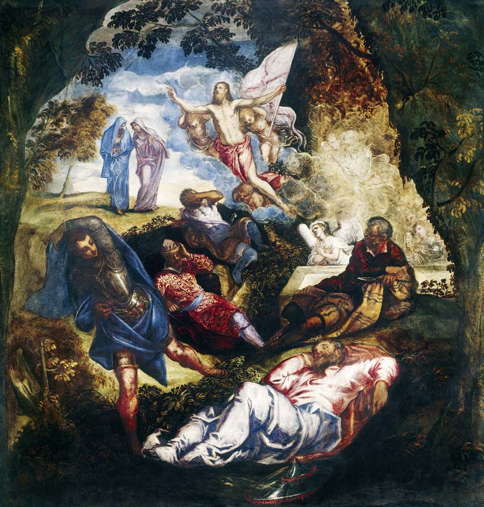 The Resurrection of Christ von Tintoretto (eigentl. Jacopo Robusti)