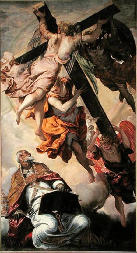 Apparition of the Cross to St Peter von Tintoretto (eigentl. Jacopo Robusti)