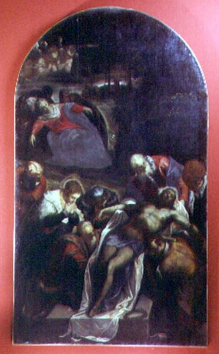 The Deposition von Tintoretto (eigentl. Jacopo Robusti)