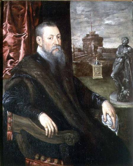 Portrait of an Art Collector von Tintoretto (eigentl. Jacopo Robusti)
