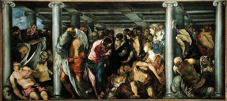 The Probatic Pool von Tintoretto (eigentl. Jacopo Robusti)