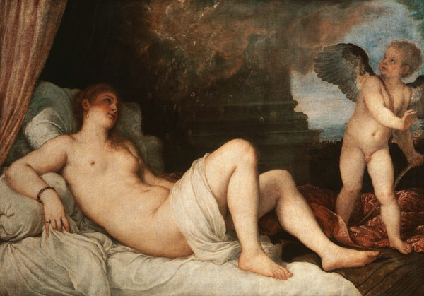 Danae von Tizian (Tiziano Vercellio/ Titian)
