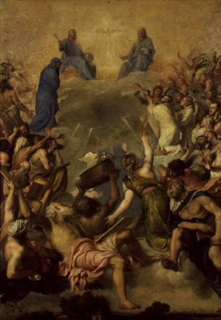 The Holy Trinity von Tizian (Tiziano Vercellio/ Titian)