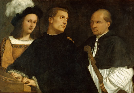 Das Konzert von Tizian (Tiziano Vercellio/ Titian)