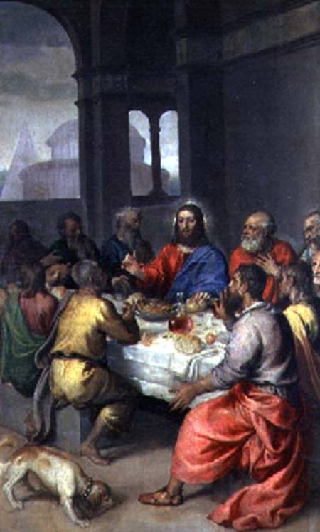The Last Supper von Tizian (Tiziano Vercellio/ Titian)