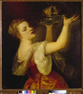 Salome mit erhobener Schale 1567/68