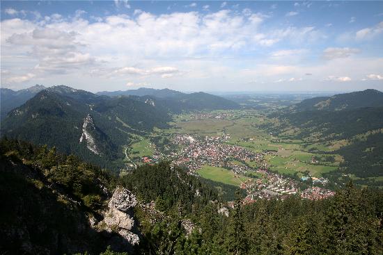 Bayern - Blick auf Oberammergau von Tobias Hase