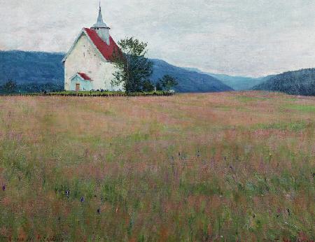 Our church, 1895 (oil on canvas) 