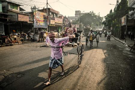 Straßen von Kalkutta