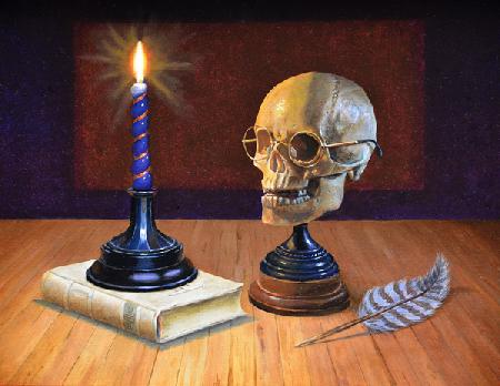 Candle and Skull 2020
