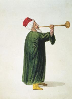 Official Trumpeter of the Janissary Military Band, Ottoman period third quar