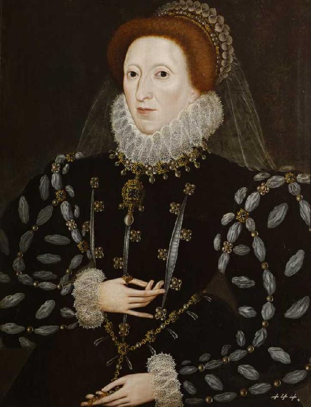 Königin Elisabeth I. von England (1533-1603), Tochter Heinrichs VIII. und Anne B von (um 1900) Anonym