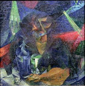 Composition with Figure of a Woman, 1912 (oil on canvas) 1912