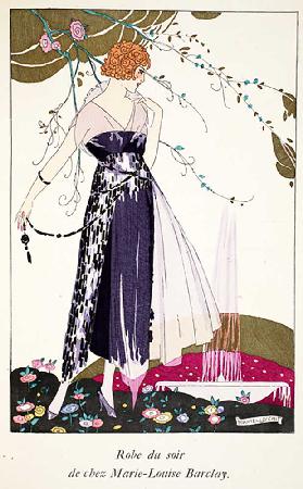 Abendkleid von Marie-Louise Barclay, 1919-21 1919