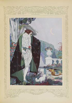 Er sah einen großen goldenen Karpfen, eine Illustration aus Contes du Temps Jadis oder Tales from Ti 1912