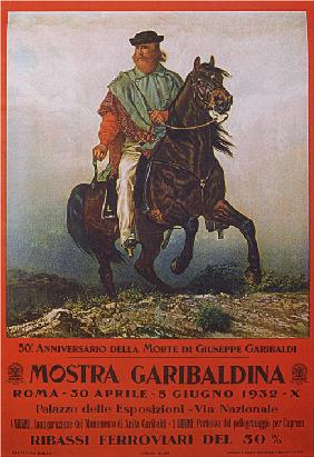 50. Todestag von Giuseppe Garibaldi 1932