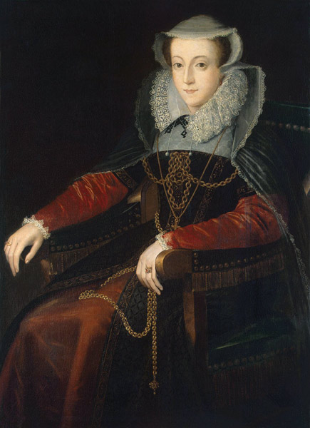 Porträt von Maria Stuart, Königin von Schottland von Unbekannter Künstler