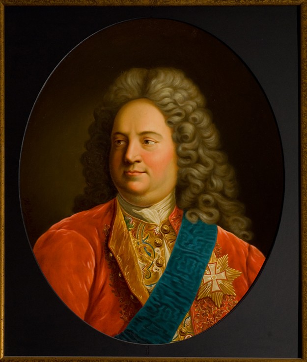 Baron Peter Pawlowitsch Schafirow (1669-1739), russischer Vizekanzler unter Peter I. von Unbekannter Künstler