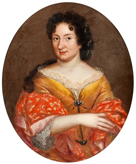 Bildnis einer Frau (Anna Mons? (1672–1714) von Unbekannter Künstler