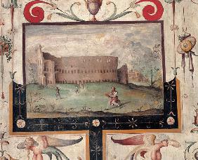 Blick auf das Kolosseum 1544