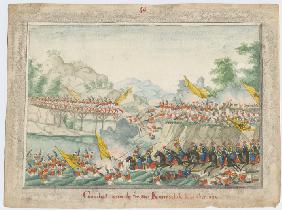 Die Schlacht am Fluss Kamtschik am 15. Oktober 1828 1829