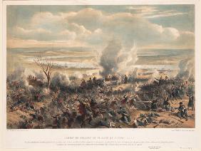 Die Schlacht von Calafat im Januar 1854 1854