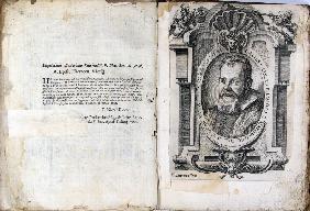 Doppelseite aus dem Buch "Prüfer mit der Goldwaage (Il Saggiatore)" von Galileo Galilei 1623