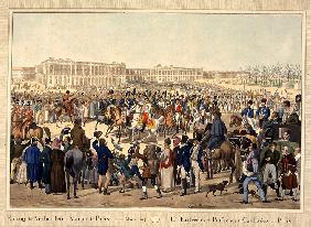 Einzug der Verbündeten in Paris am 31. März 1814
